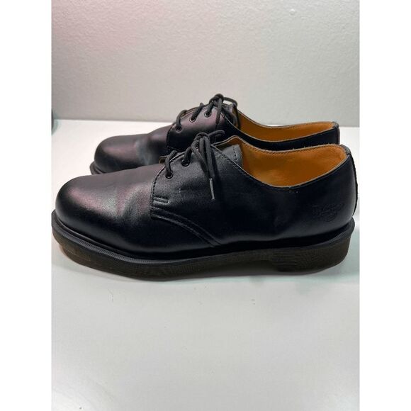 Dr Martens AW501 SlipResistant Leather Lace-Up Oxfords.Black. Size M-  11, W- 12 main image 4